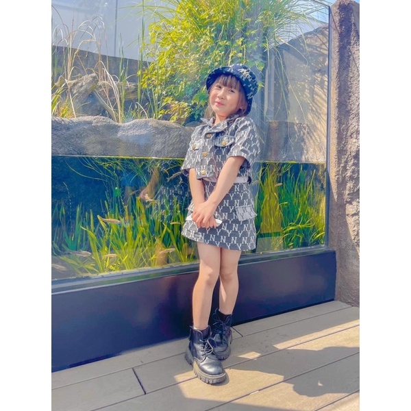 Set bé gái dập vân