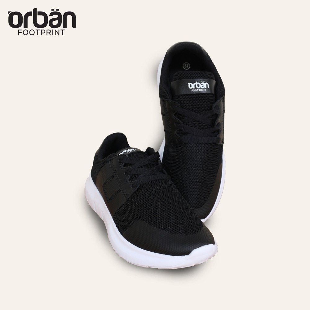 [Mã BMBAU50 giảm 7% đơn 99K] Giày sneaker Urban TM1915 màu đen pha da cực chất