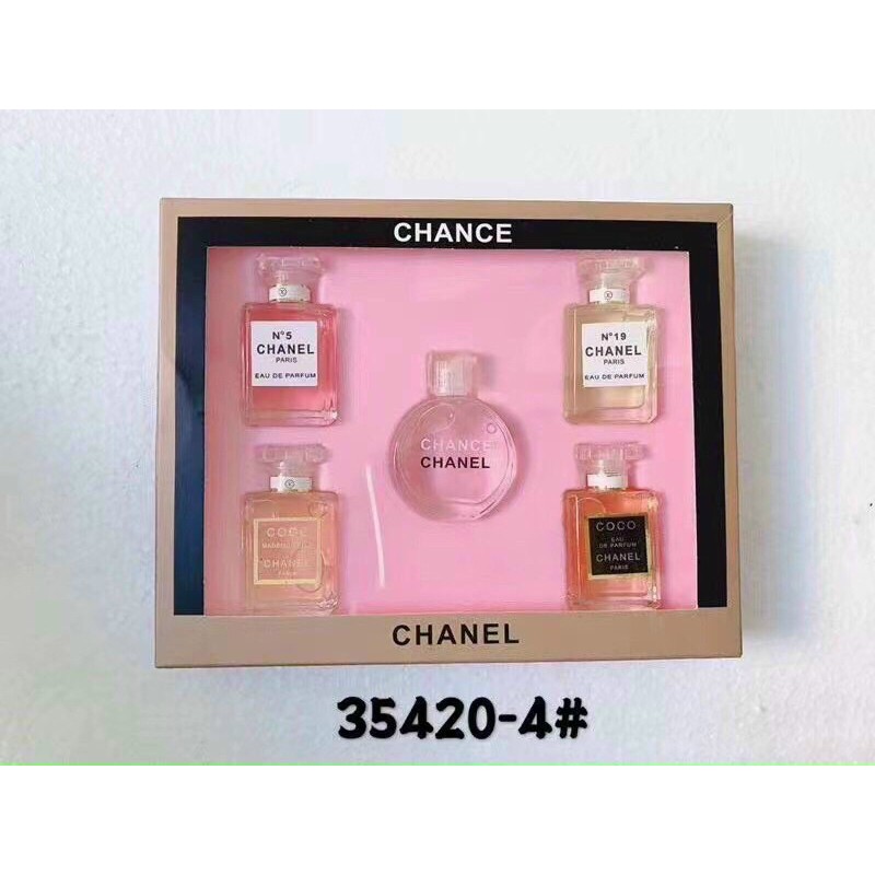 set nước hoa 5 món