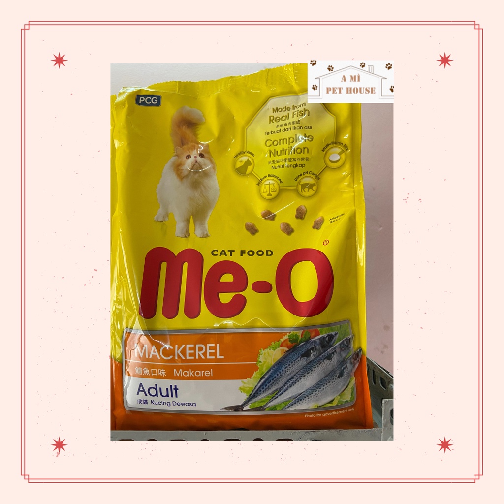 Thức ăn cho mèo ME-O vị cá thu | Hạt khô Me-O 1,2kg