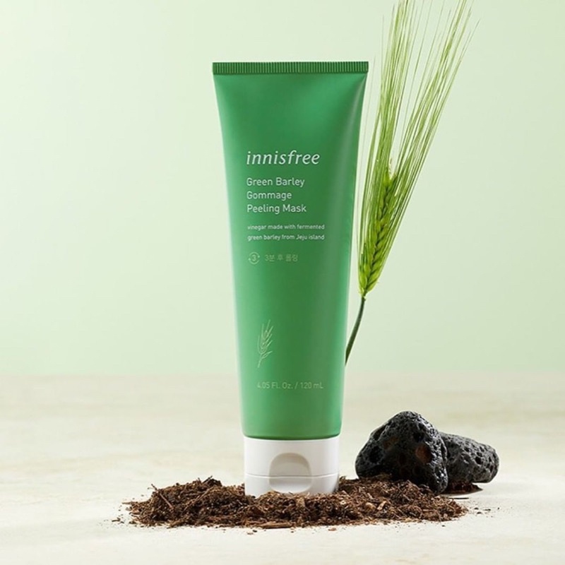 Tẩy tế bào chết lúa mạch Innisfree Green Barley Gommage Mask 120ml (Bill Hàn)