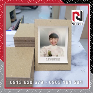 Combo 50 tấm Carton lạnh, carton tấm làm bìa sổ tay, sổ note, đồ handmade - A5, 2 LỚP (khoảng 1mm)
