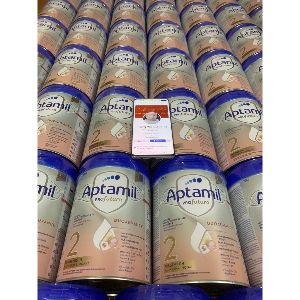 Sữa Aptamil Đức Bạc Pre,1,2 800G