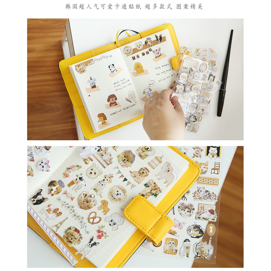 sticker suatelier đa phong cách tấm trong DIY thủ công bullet journal penpal letter snail mail