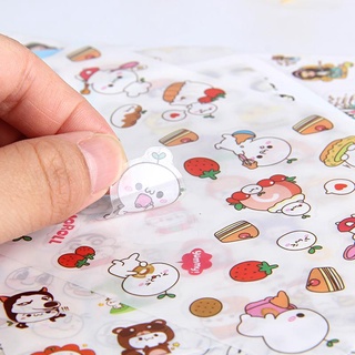 Sticker 6 Tấm Trang Trí Heo Con