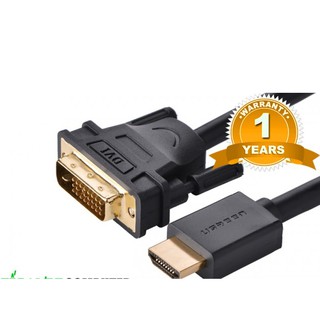 Cáp đổi HDMI sang DVI 24+1 UGREEN 11150 (1.5m)