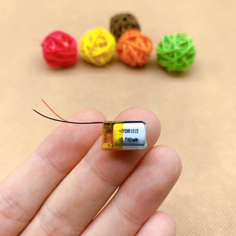 Pin tai nghe bluetooth 601015 3.7v 60mah