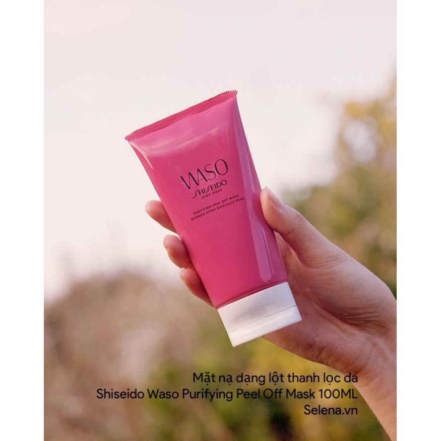 [CHÍNH HÃNG] Mặt nạ dạng lột thanh lọc da Shiseido Waso Purifying Peel Off Mask 100ML