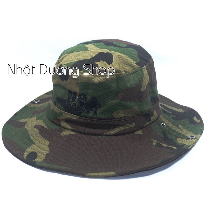 Mũ tai bèo nam size đầu rộng thoải mái nón tai bèo vành to được đóng sò cao cấp kết hợp vải cotton