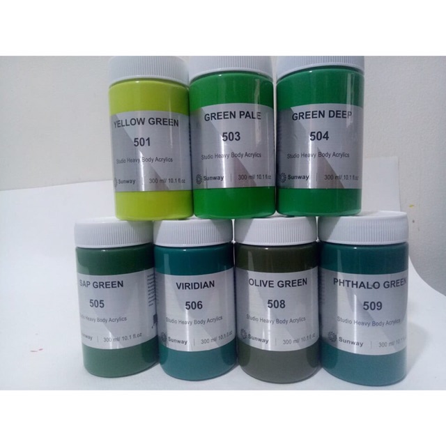 Màu vẽ ACRYLIC SUNWAY 300ml