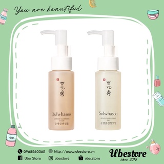 SỮA RỬA MẶT SULWHASOO 50ML - DẦU TẨY TRANG SULWHASOO 50ML