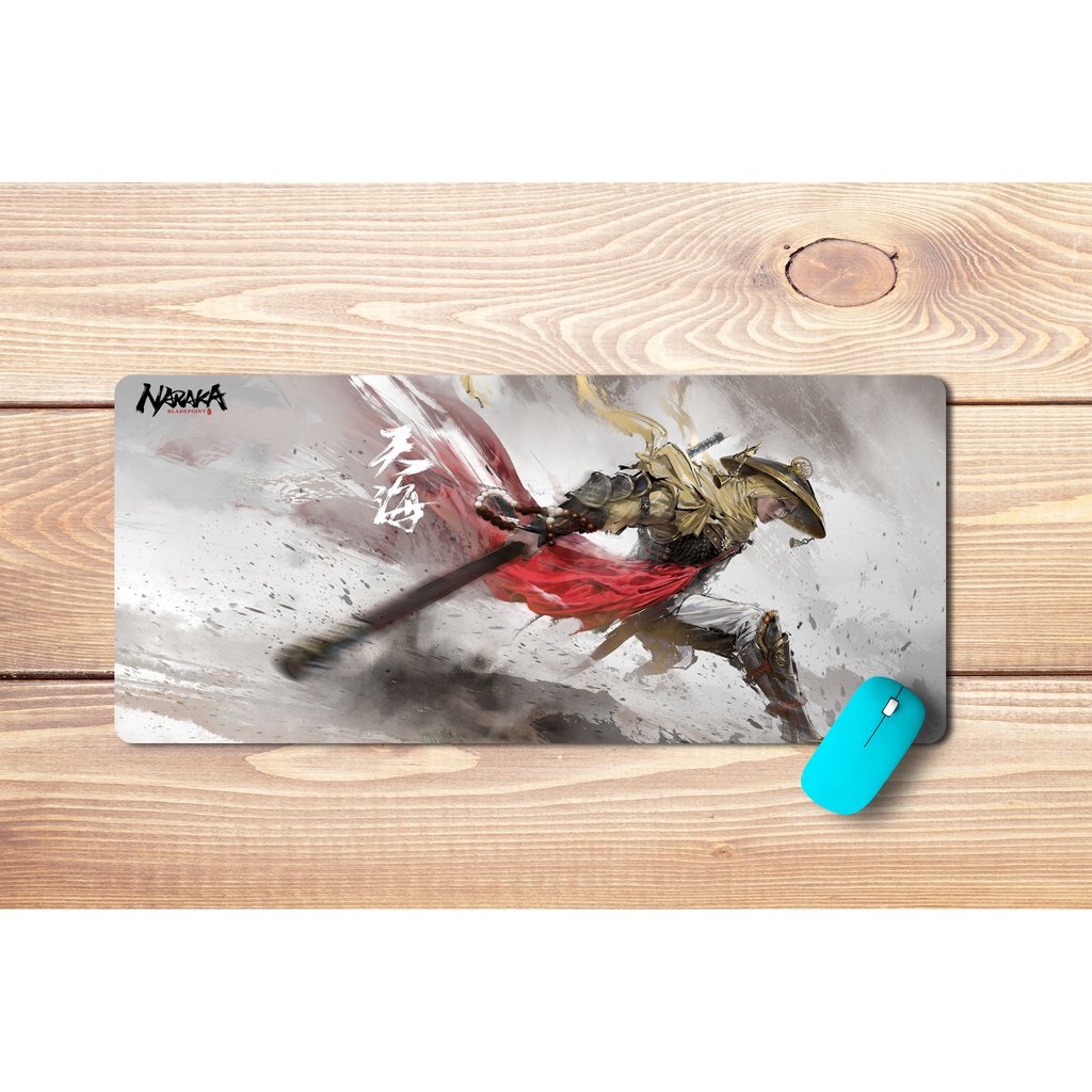 Lót chuột game Naraka BladePoinr hình in cực nét, bo viền chắc chắn