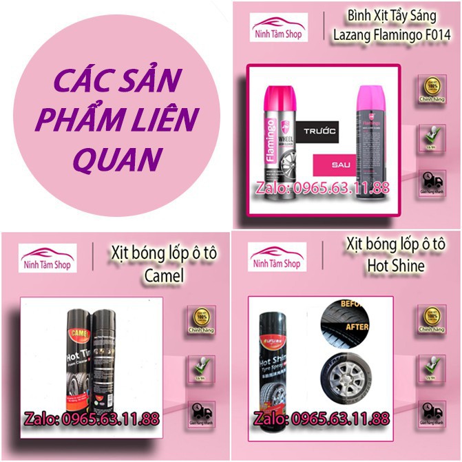 Can dưỡng và đen lốp xe ô tô 3DG / 3DM / ODL - 5 Lít