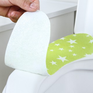 Set 2 miếng dán lót bồn cầu cao cấp
