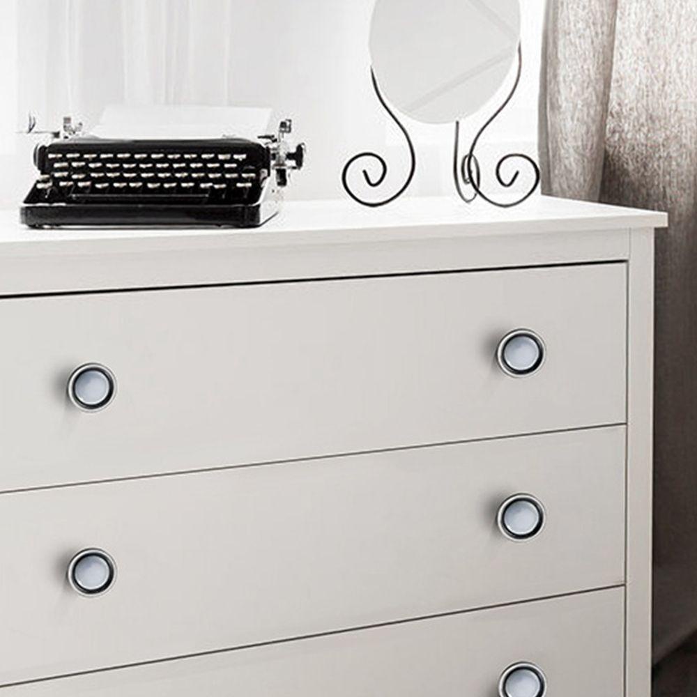 YNATURAL Tay Nắm Cửa Tủ Bằng Gốm Sứ Màu Xanh Dương Phong Cách Cổ Điển