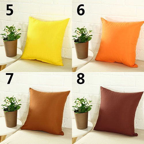 Vỏ gối vuông đơn giản thời trang cho ghế sofa