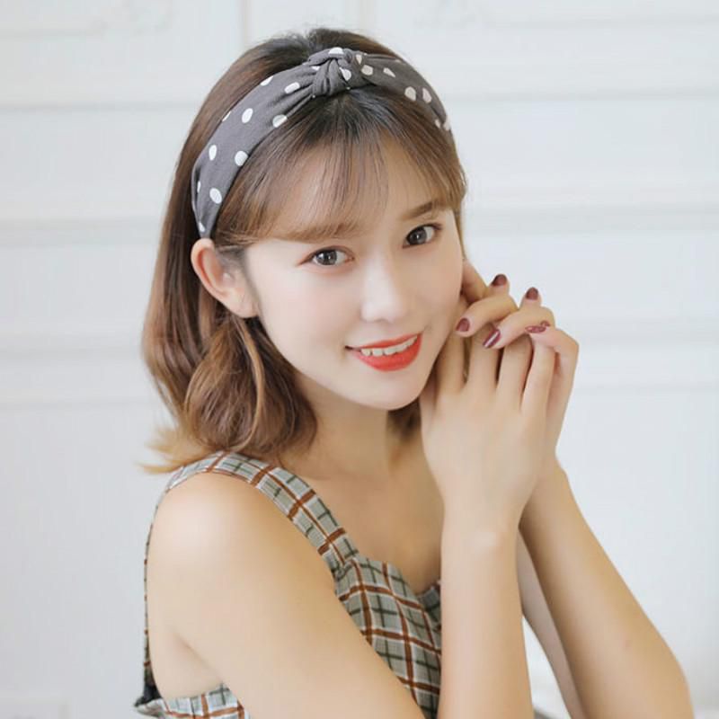 Bờm tóc nơ bản to