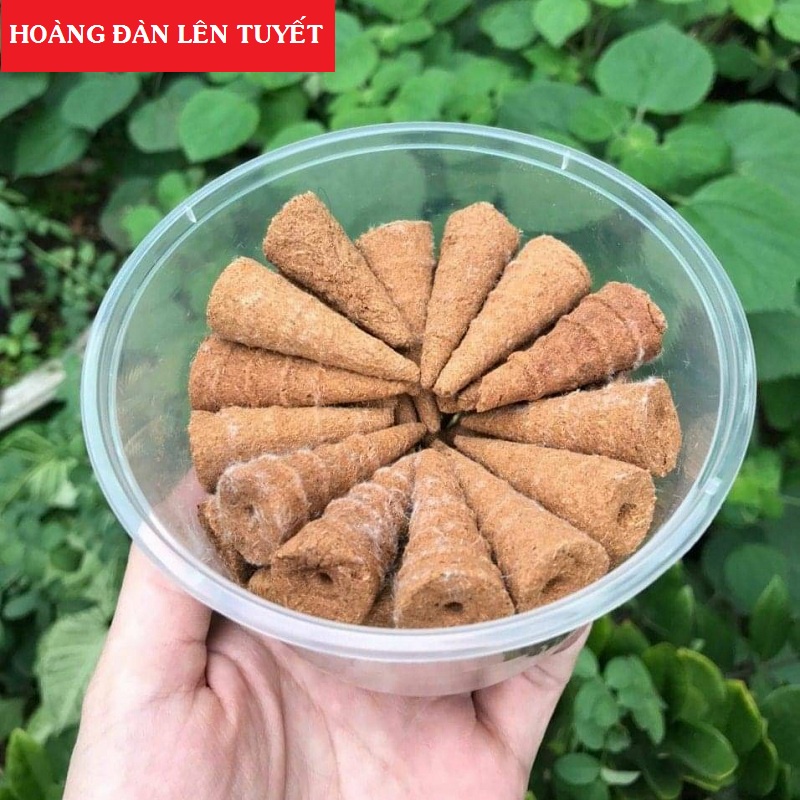 (Hàng Biếu CAO CẤP) Hộp 35 nụ Hoàng Đàn TUYẾT Lạng Sơn CỰC THƠM, NGUYÊN CHẤT 100% - Gỗ Hoàng Đàn, Nụ Hoàng Đàn