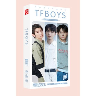 Hộp postcard TFBoys 1660 tấm