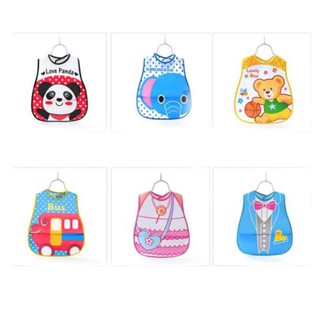 [ HOT] Yếm nilong chống thấm ăn dặm cho bé
