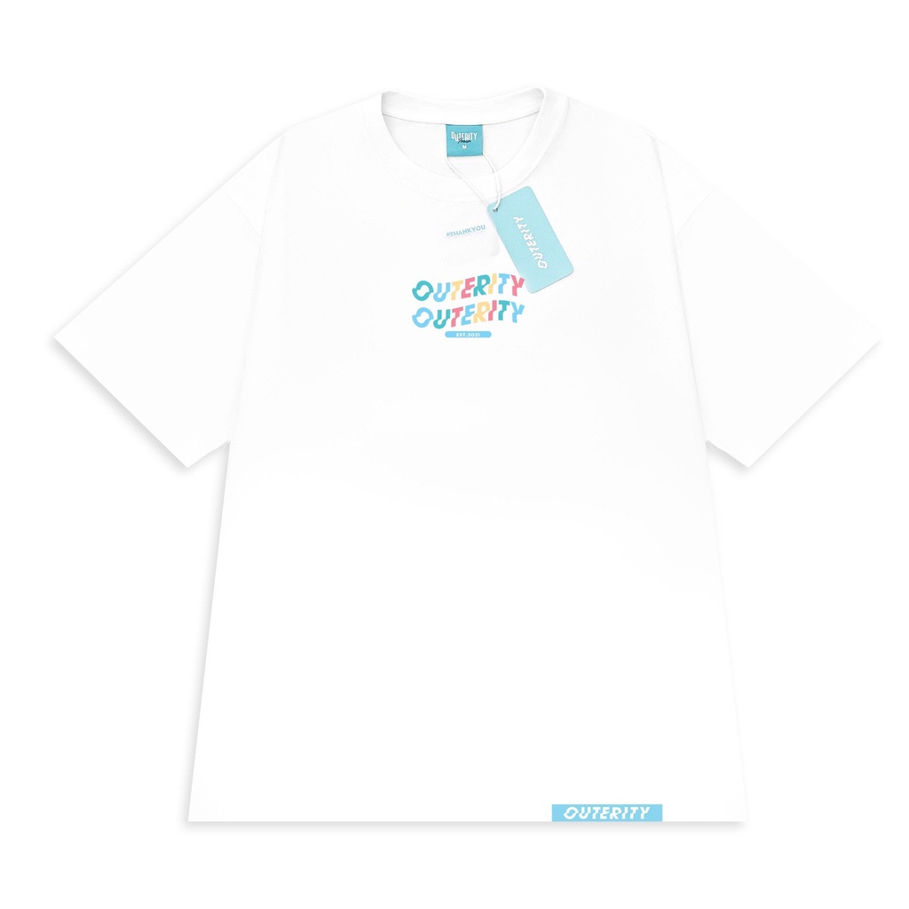 Áo Color Picker Tee White OUTERITY ORP101