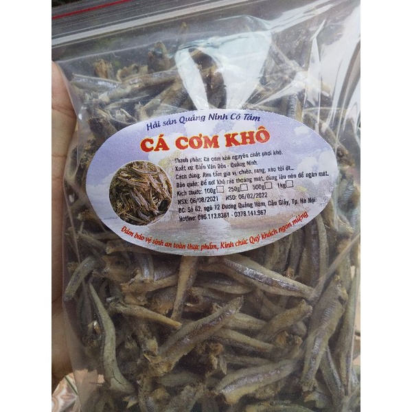 Cá cơm khô đã vặt đầu đặc sản Quảng Ninh