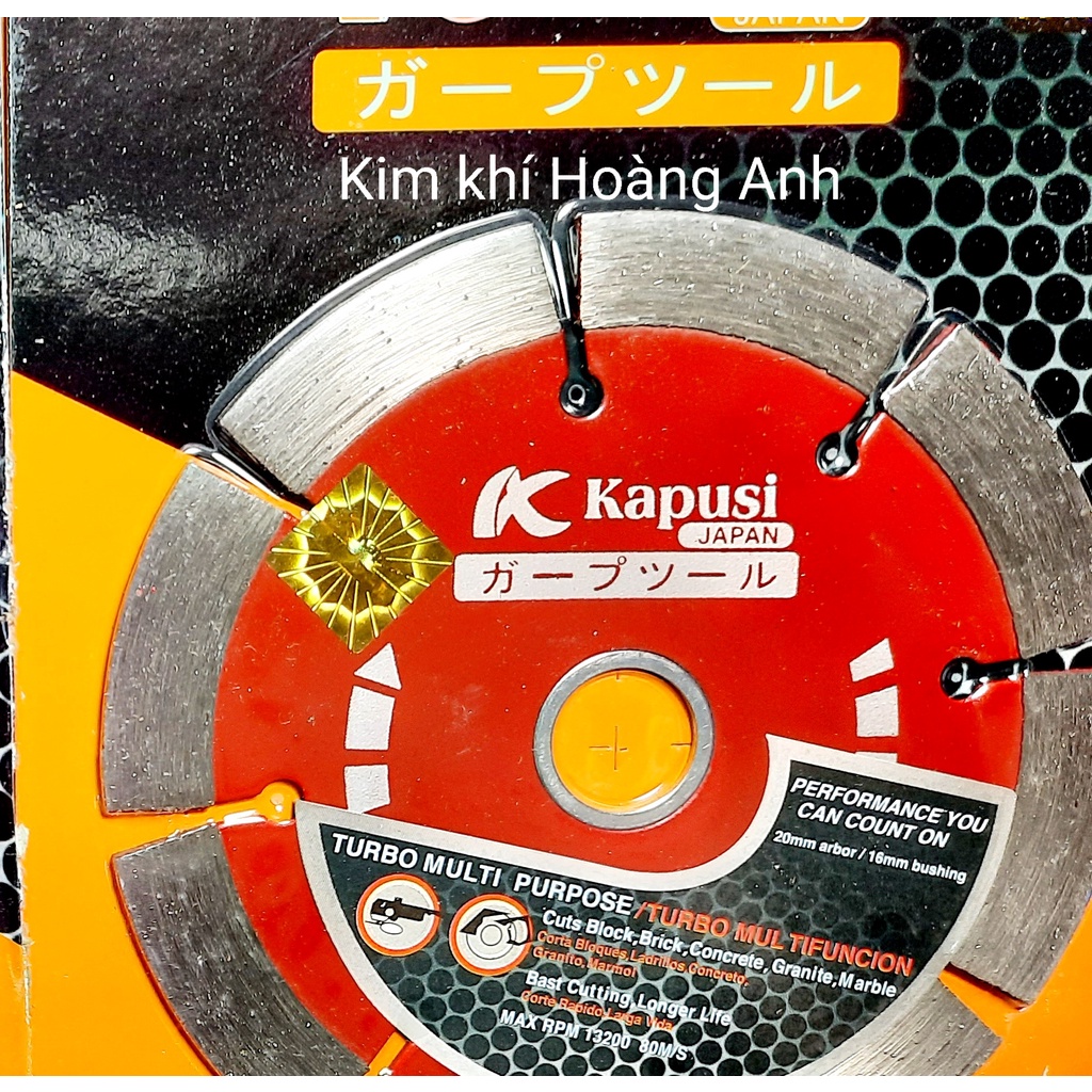 Lưỡi cắt gạch Kapusi, lưỡi cắt bê tông, cắt đá