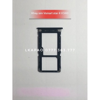 Khay sim vsmart star 4 v340 đen zin