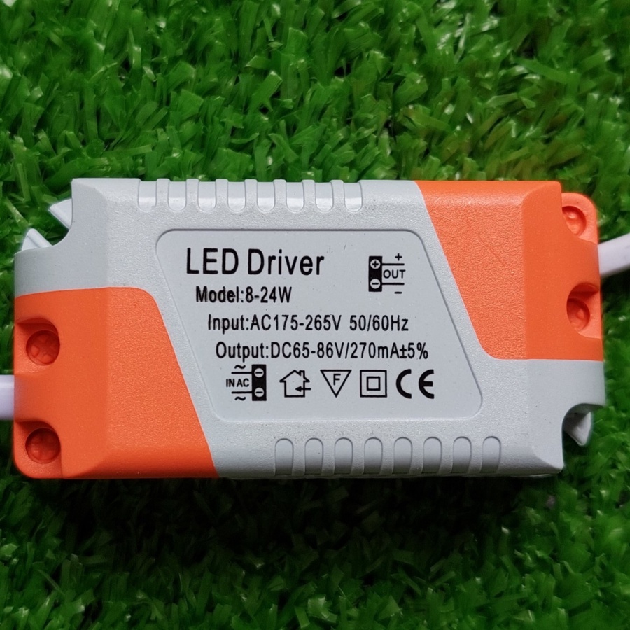 Bộ 10 Driver (Tang Phô ) đèn led Âm Trần và Ốp Trần từ 8w đến 24w jack kẹp