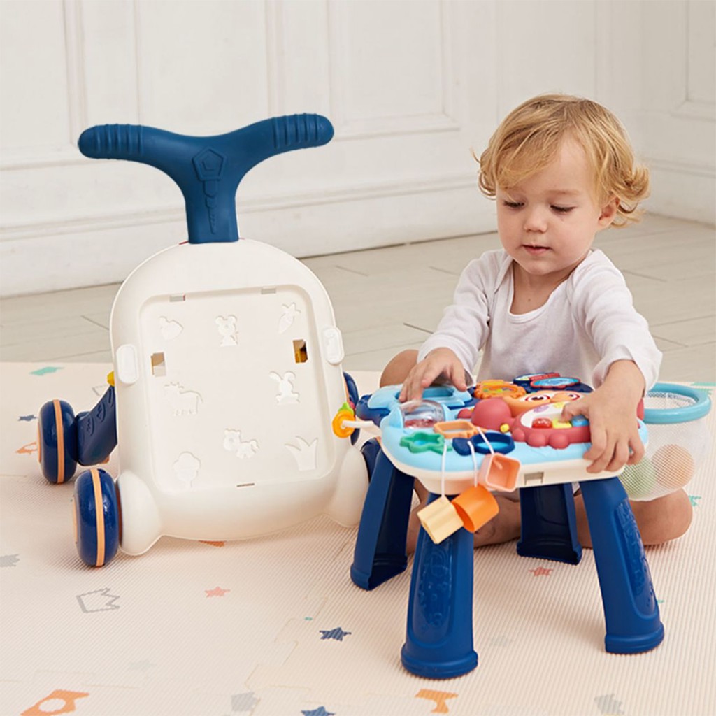 Xe Đẩy Tập Đi Cho Bé Kèm Bàn Đồ Chơi Chính Hãng BABY TODDLER WALKER