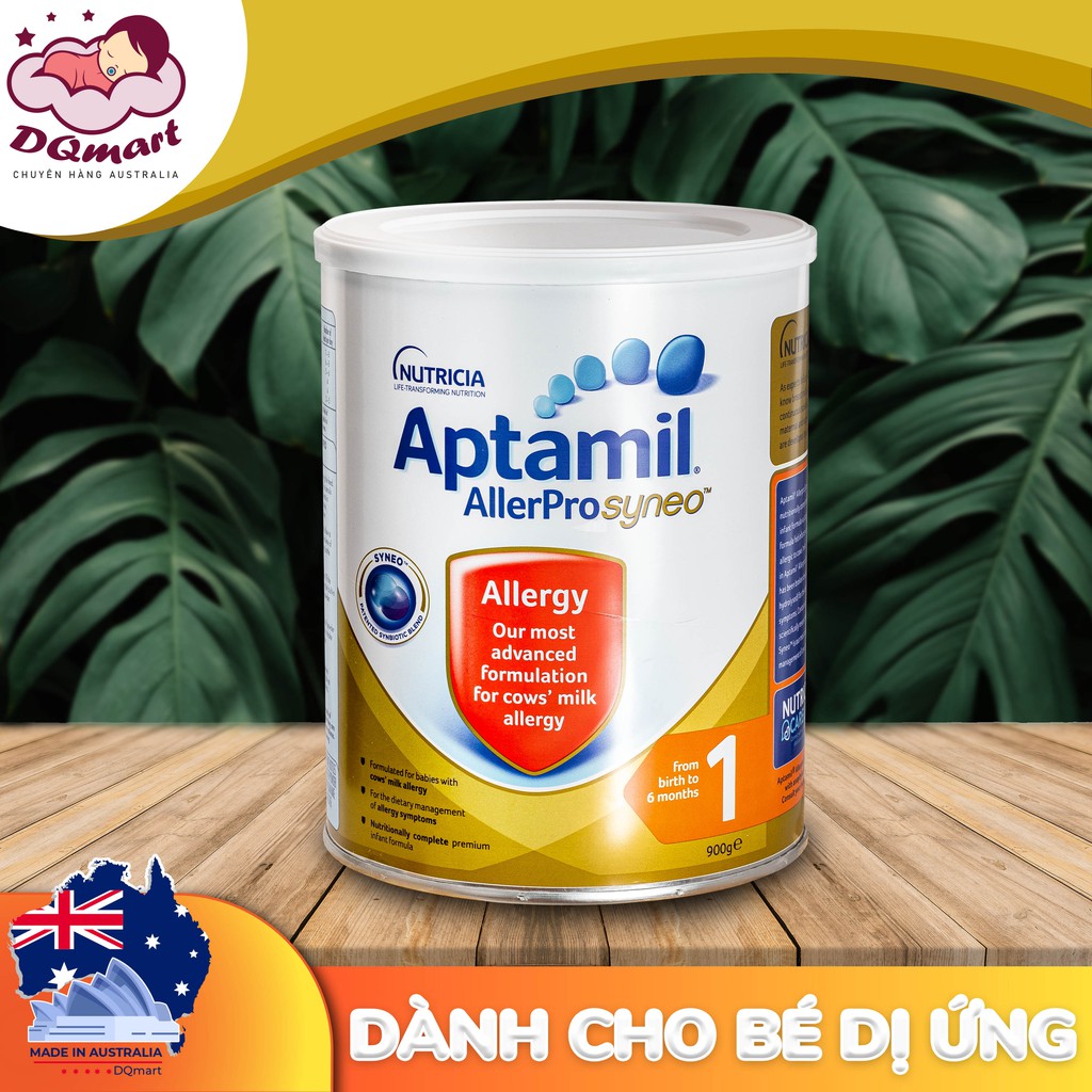 Sữa Aptamil AllerPro Syneo Hộp 900g của Úc