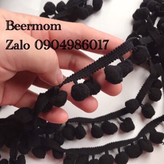 dây tua rua trang trí hạt pom pom