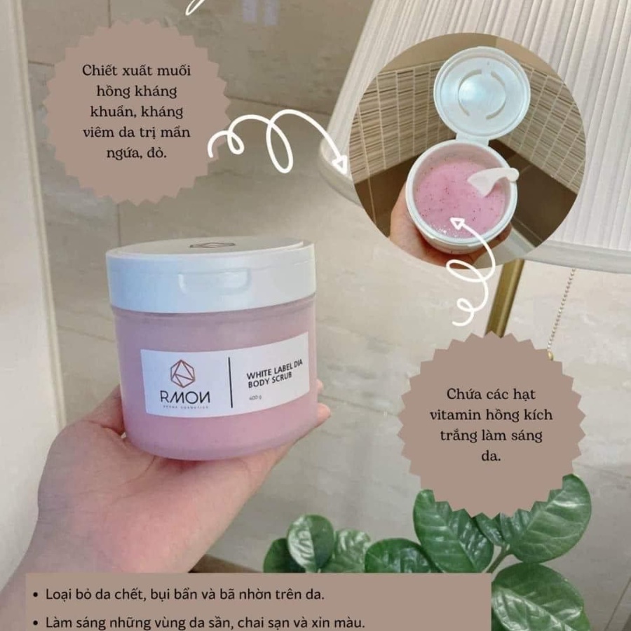 Tẩy tế bào chết body Rmon (tẩy tbc body rmon)