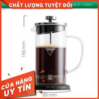Bình pha French Press thuỷ tinh 330ML