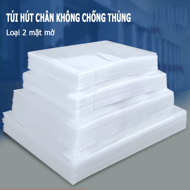 Túi hút chân không thực phẩm hai mặt trong, tiện dụng, cao cấp - VUA BAO BÌ