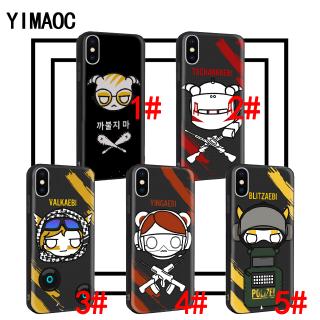 Ốp điện thoại mềm hình Rainbow Six Siege cho Iphone XS Max XR X 11 Pro 7 8 6 6S Plus