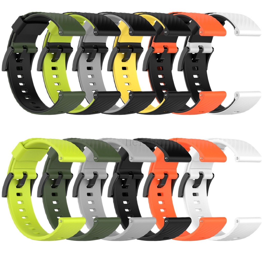 Dây đeo silicon 24mm cho đồng hồ Suunto 9/ Suunto 7/ Suunto9 Baro/ D5/ Spartan tùy chọn màu sắc