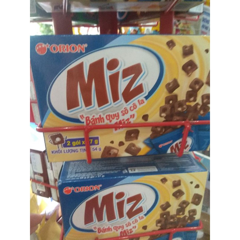 Bánh quy sô cô la Miz hộp 2 gói x 27g