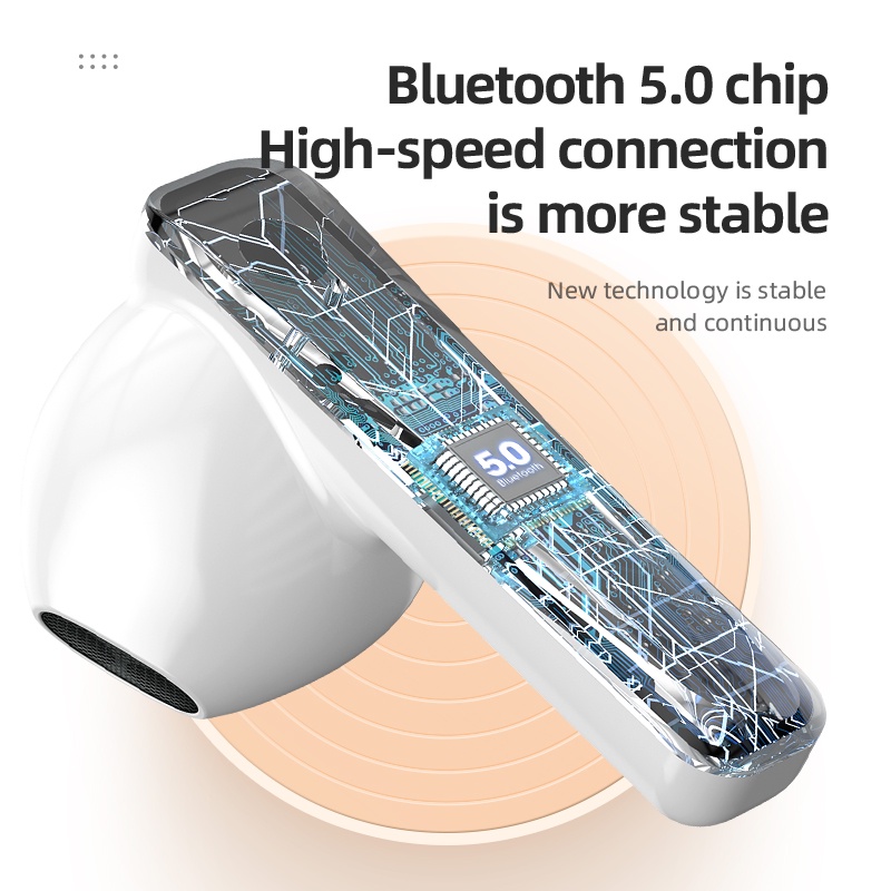 Tai nghe không dây TZUZL B13 TWS Bluetooth 5.0 chống nước chống tiếng ồn âm thanh hifi có micro
