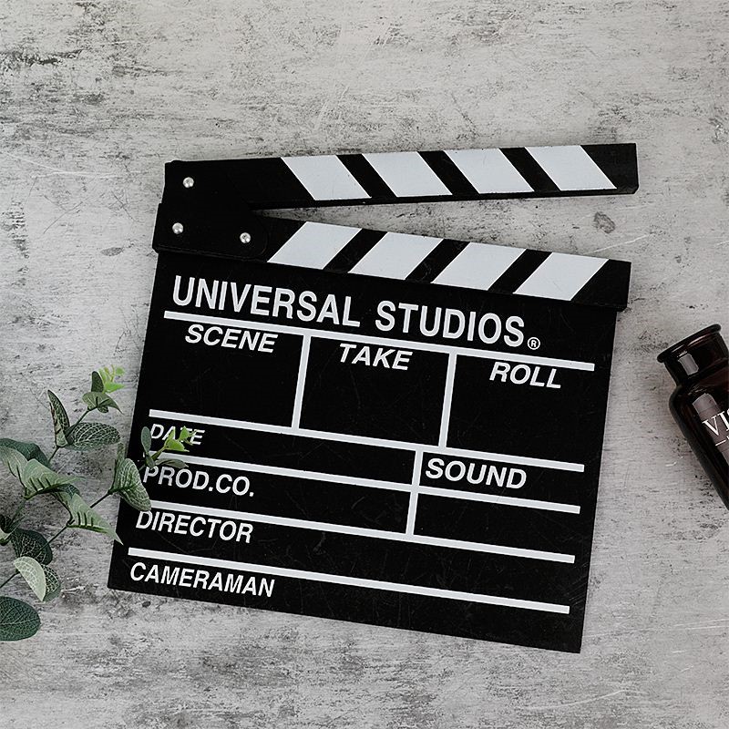 Bảng Đạo Diễn Đạo Cụ Chụp Hình Clapper Board