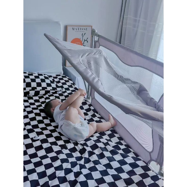 Giường kiểu quây / quây giường cho bé