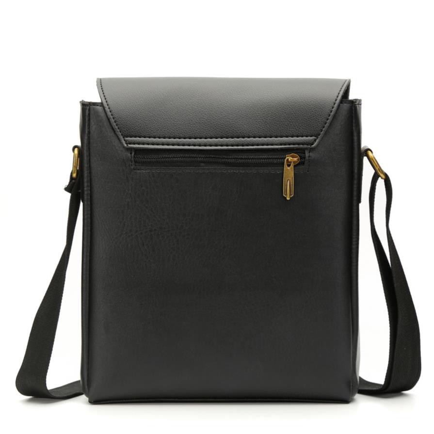 Túi Đeo Chéo Nam Cao Cấp Thời Tang D267 (đen -nâu) [CHẤT LƯỢNG TUYỆT | BigBuy360 - bigbuy360.vn