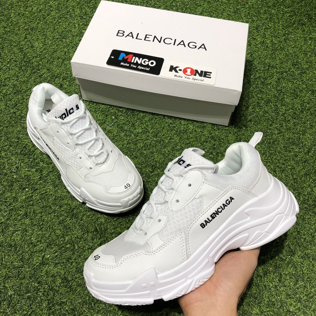 [FREE SHIP+BOX+TẤT] Giày SNEAKER 3S nam nữ + Box + tặng tất + full size 36-44