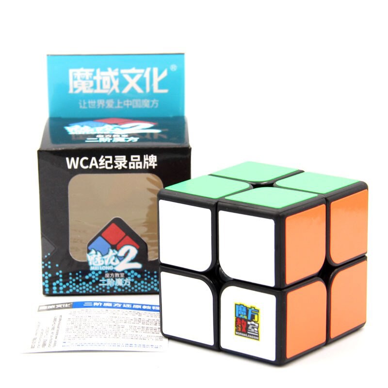 Đồ Chơi Rubik 2x2 Sticker MoYu Meilong - Rubik Phát Triển IQ