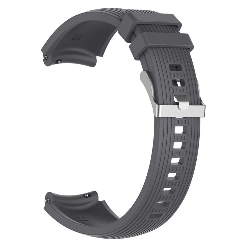 Dây đeo đồng hồ 22mm bằng silicone cho Samsung Galaxy thumbnail