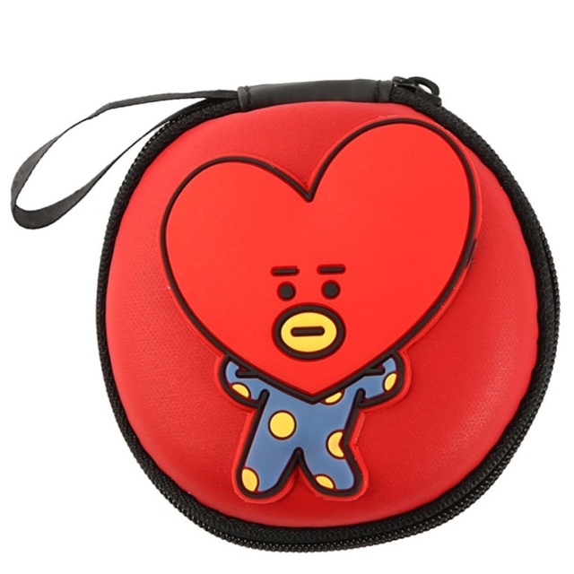 Xả thanh lý BÓP ĐỰNG TAI NGHE - CÁP SẠC BT21 - BTS - KPOP