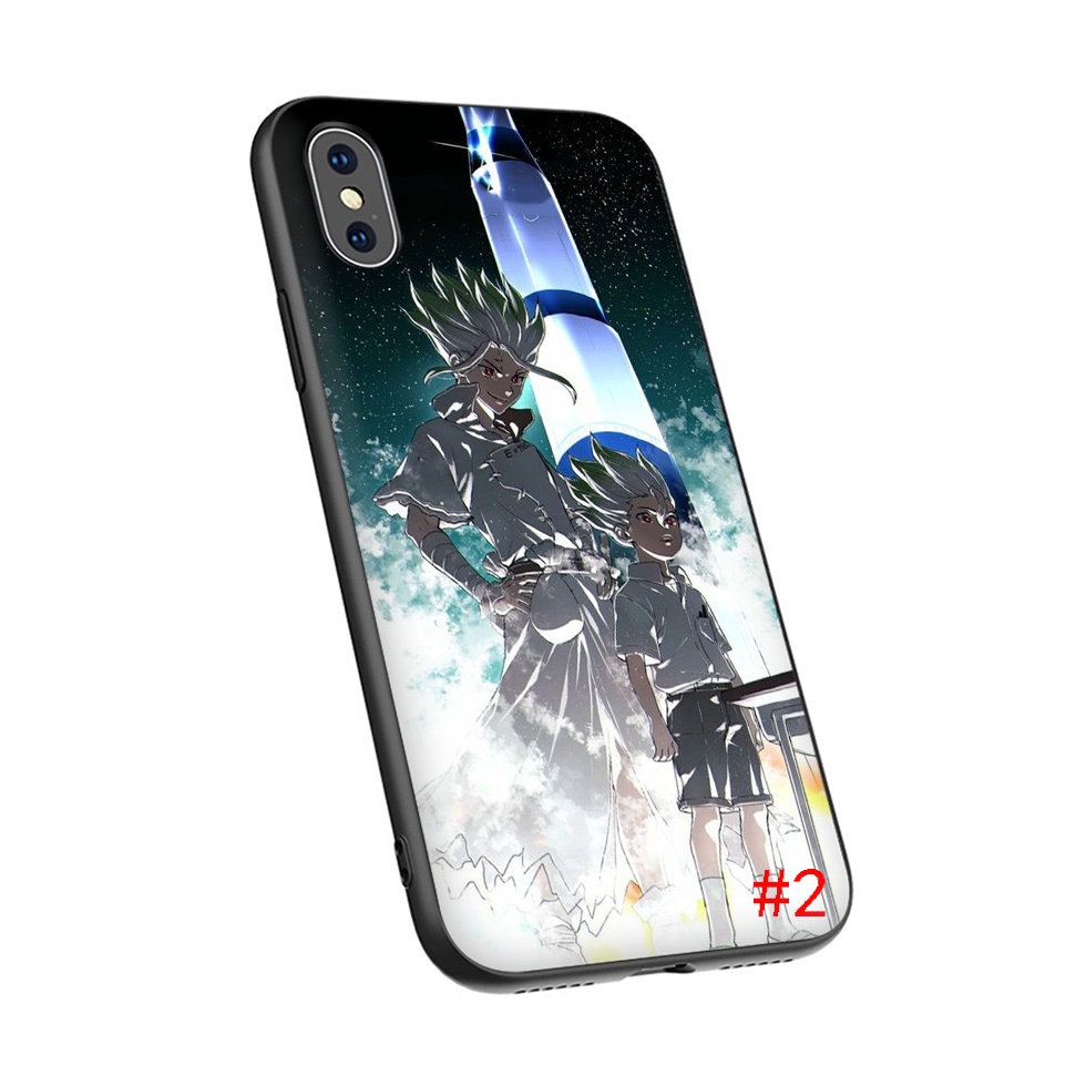 Ốp điện thoại mềm mã LN33 in hình Dr.STONE thích hợp cho iphone 5 5S 6 6S 7 8 Plus X XS Max XR SE 2016 2020