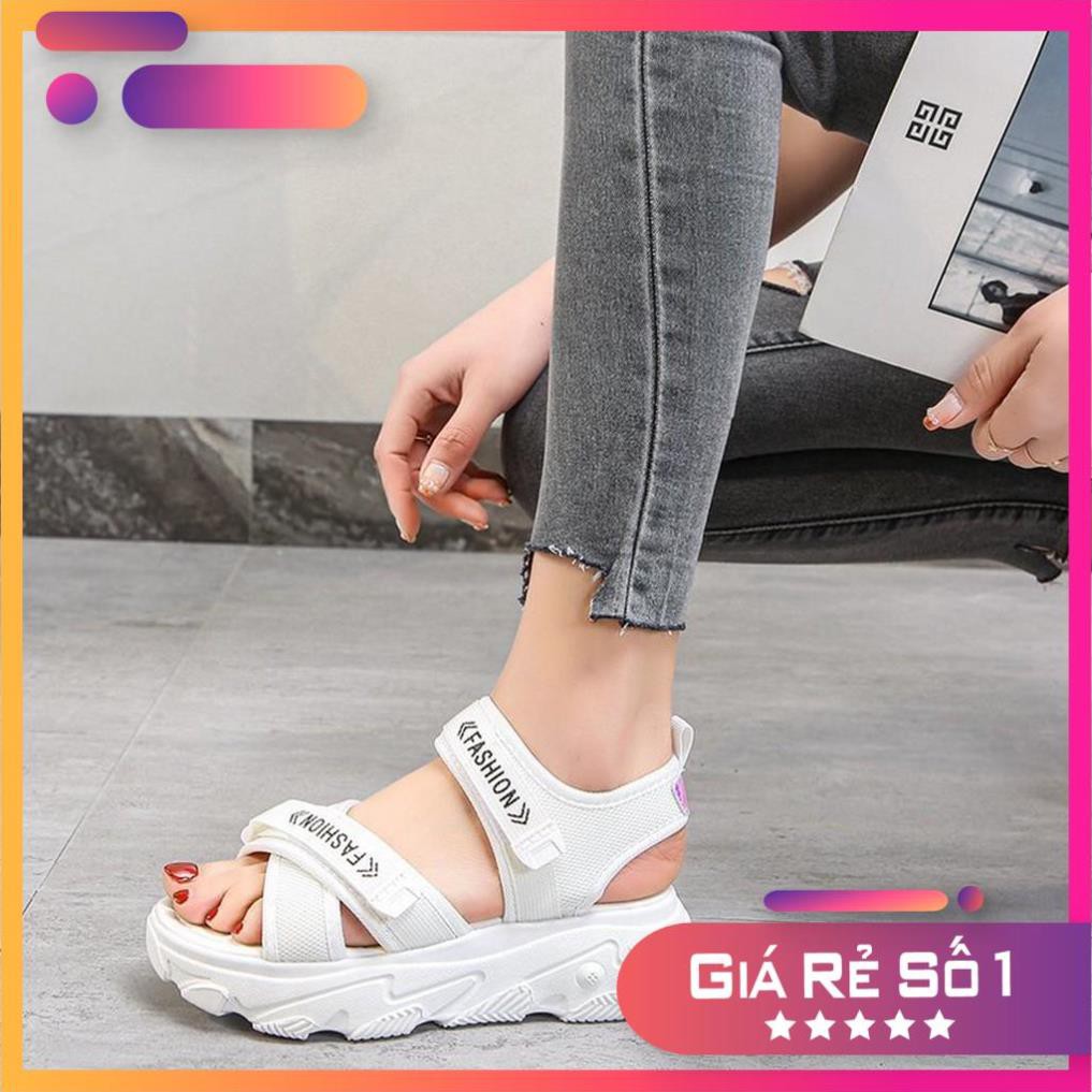 sale (S115) Sandal nữ đế bánh mì 5 phân quai chéo FASHION (mã M3)