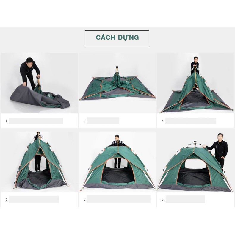 Lều cắm trại di động TXZ_ZP013 - lều 3 người