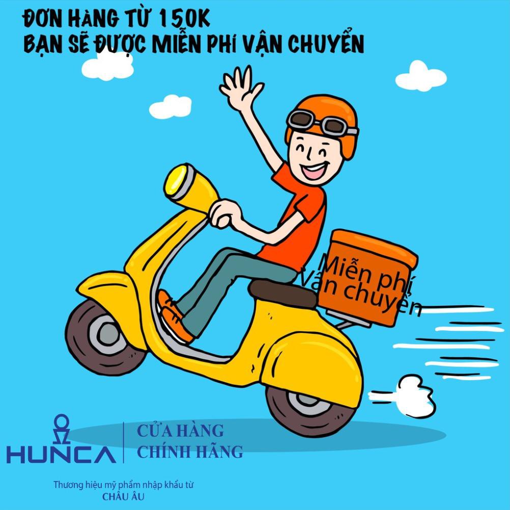 [Chính hãng] Xịt Khử Mùi Nữ HUNCA Giảm Thâm, Hương Cỏ Tươi Thanh Mát, Khử Mùi 48h, Ngăn Vệt Ố Vàng, Không Cồn (150ml)